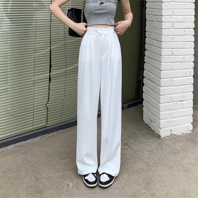 HouseOfCommon Loose Fit Women White Trousers