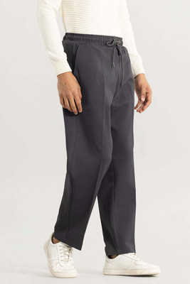 Snitch Relaxed Men Grey Trousers
