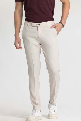 Snitch Relaxed Men Beige Trousers