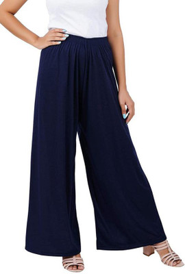 Classikon Regular Fit Women Dark Blue Trousers
