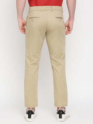 BASICS Tapered Men Brown Trousers