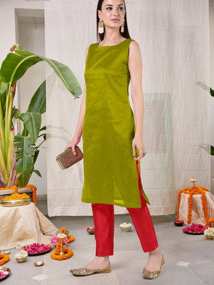 FLOREOS Relaxed Women Red Trousers