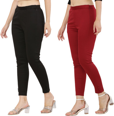 Priya Point Regular Fit Women Multicolor Trousers