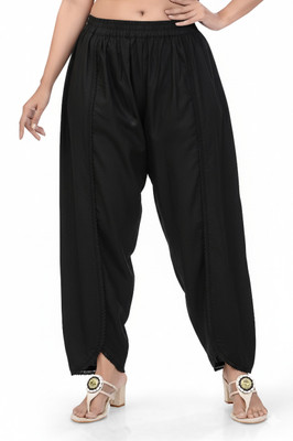 zeny creation Comfort Fit Women White Trousers