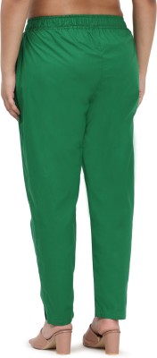 Kalakaari Regular Fit Women Green Trousers