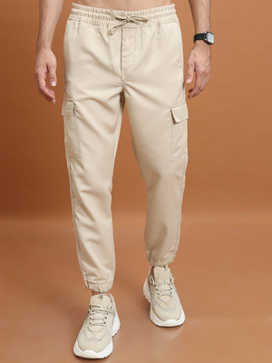 HIGHLANDER Regular Fit Men Beige Trousers