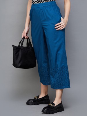 Fame Forever by Lifestyle Regular Fit Women Blue Trousers