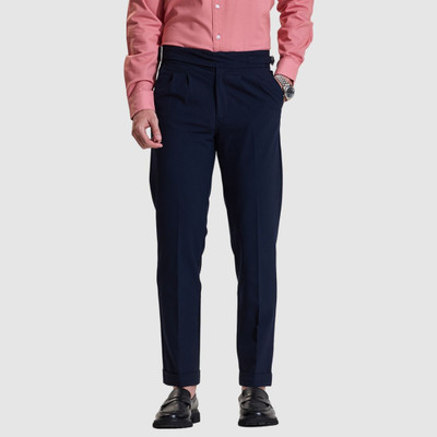Snitch Regular Fit Men Blue Trousers