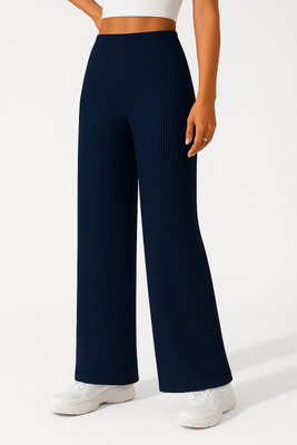 Roadster Comfort Fit Women Blue Trousers