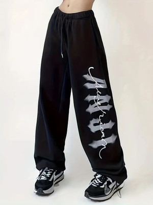 SAHANA STYLE Loose Fit Women Black Trousers