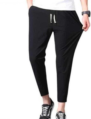 Kashmiri threading Solid Men Brown Track Pants