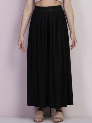 Tannu Fashion Flared Women Maroon Trousers