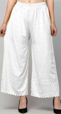 Shesure Relaxed Women White Trousers