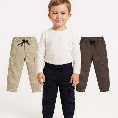 PSART Comfort Fit Boys & Girls Multicolor Trousers