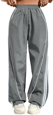 Tabadtod Loose Fit Women Grey Trousers