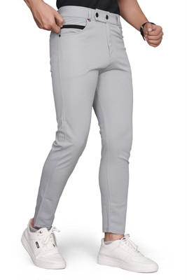 ugamtraders Regular Fit Men Grey Trousers