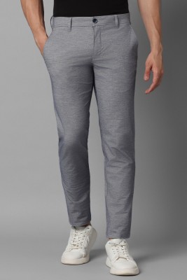 LOUIS PHILIPPE Tapered Men Grey Trousers