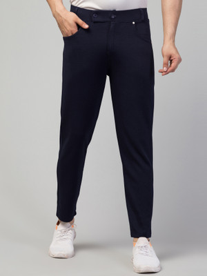 SUHAAN FASHION Regular Fit Men Dark Blue Trousers