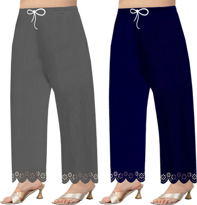 Coolzy Fashion Regular Fit Women Multicolor Trousers
