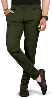 COMBRAIDED Regular Fit Men Multicolor Trousers