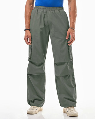 Leriya Fashion Regular Fit Men Green Trousers