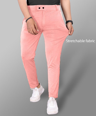 MiraMichi Regular Fit Men Silver Trousers