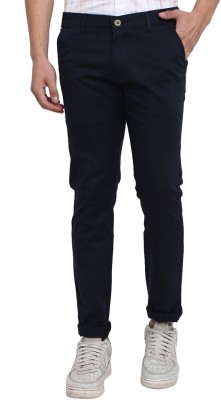 V-MART Slim Fit Men Blue, Blue Trousers