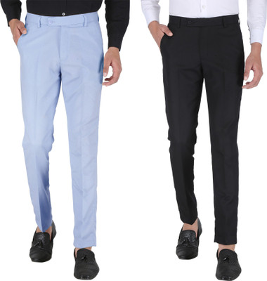 METRONAUT Slim Fit Men Multicolor Trousers