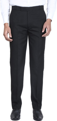 KANU FASHION WORLD Regular Fit Men Black Trousers