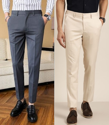 pesado Regular Fit Men Multicolor Trousers