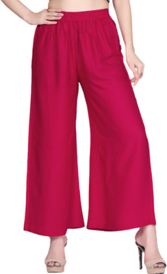 Vivika Flared Women Blue Trousers