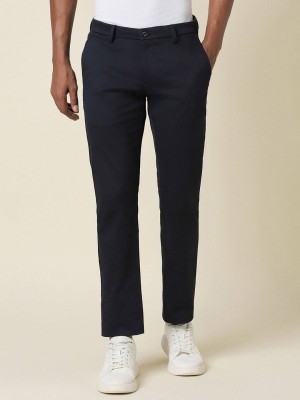 Allen Solly Regular Fit Men Blue Trousers