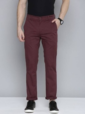 Joyaf Fashion Regular Fit Men Maroon Trousers