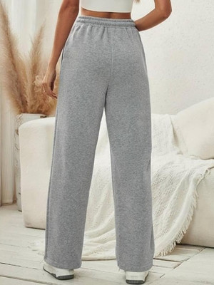 Pricha Loose Fit Women Grey Trousers