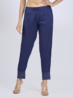 Mirayya Enterprises Regular Fit Women Blue Trousers