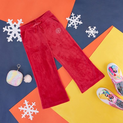 Pantaloons Junior Regular Fit Girls Pink Trousers
