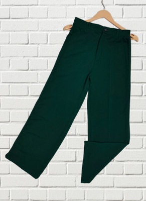Marc Laurent Regular Fit Women Multicolor Trousers
