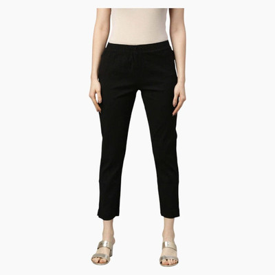 High Glitz Regular Fit Women Pink Trousers