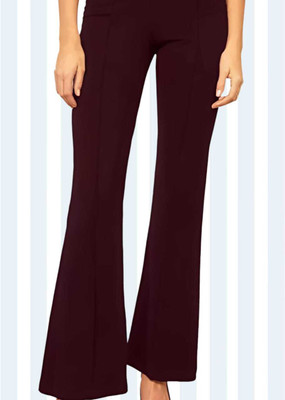 SHAHVEER CREATION Relaxed Women Maroon Trousers