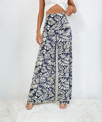 TYKUN Regular Fit Women Multicolor Trousers