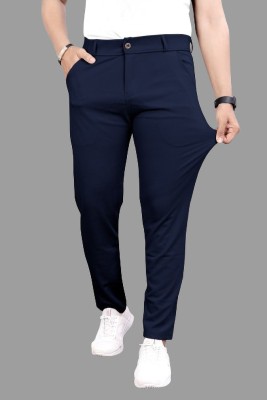 METRONAUT Regular Fit Men Lycra Blend Multicolor Trousers