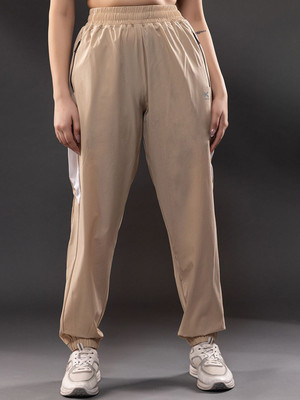 HRX by Hrithik Roshan Regular Fit Women Beige Trousers