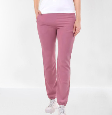 Levoony Regular Fit Women Pink Trousers