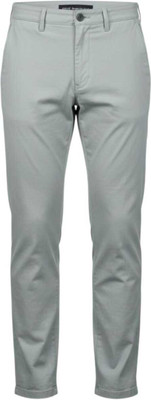 Zyra Regular Fit Men Grey Trousers