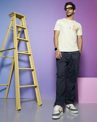 BEWAKOOF Relaxed Men Black Trousers
