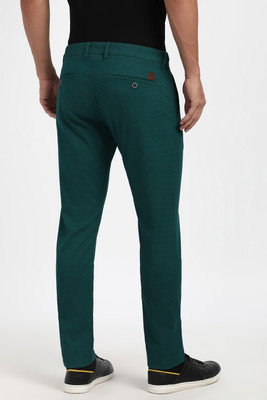 PETER ENGLAND Regular Fit Men Red Trousers