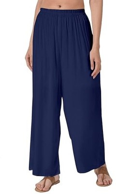 mmm Relaxed Women Blue Trousers