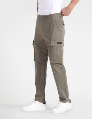 FLYING MACHINE Tapered Men Grey Trousers