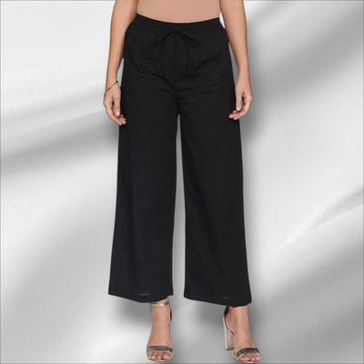 BCD FASHIONS Regular Fit Women Black Trousers