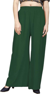 Shelly fashion Regular Fit Women Green Trousers